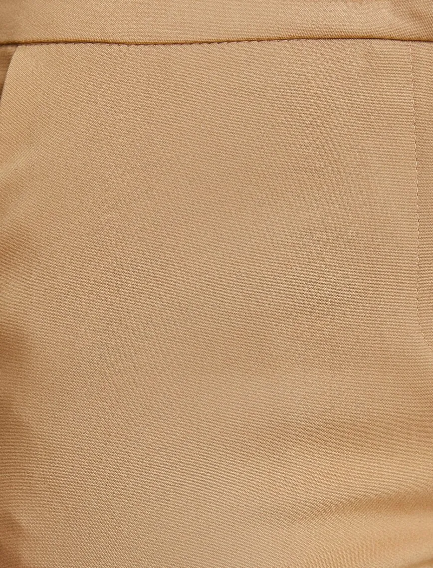 16330 Camel Pocket Detail Trousers