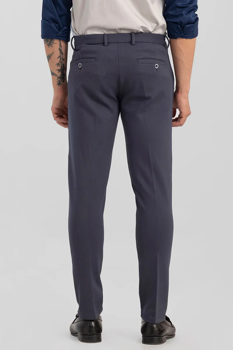 Active Plum Grey Stretch Pants