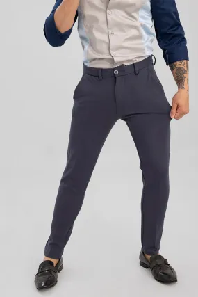 Active Plum Grey Stretch Pants