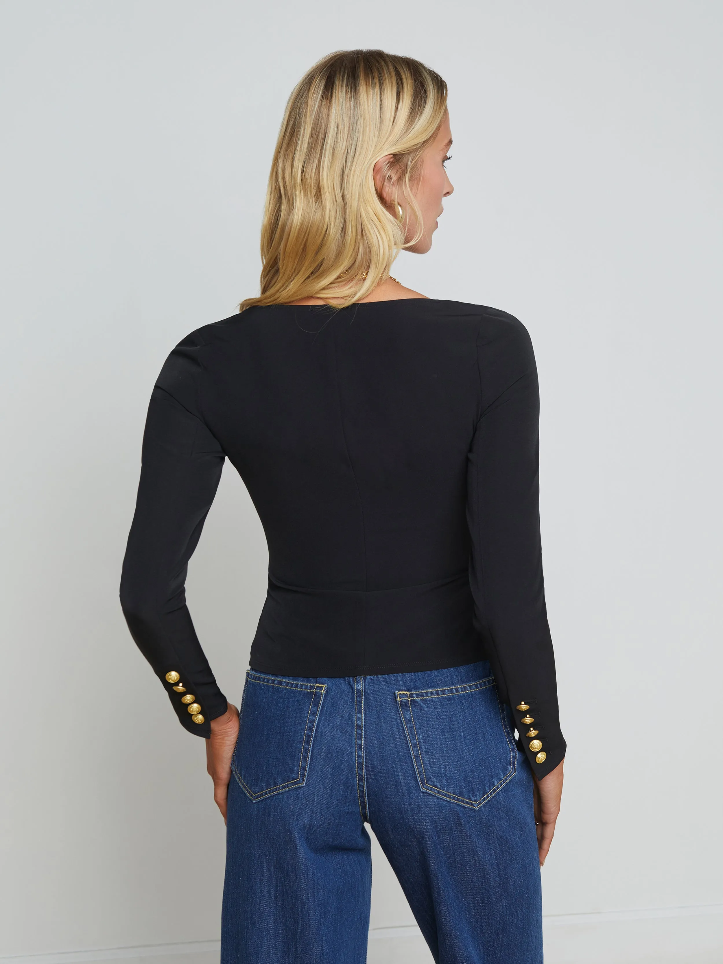 Ainslee Zip-Front Top