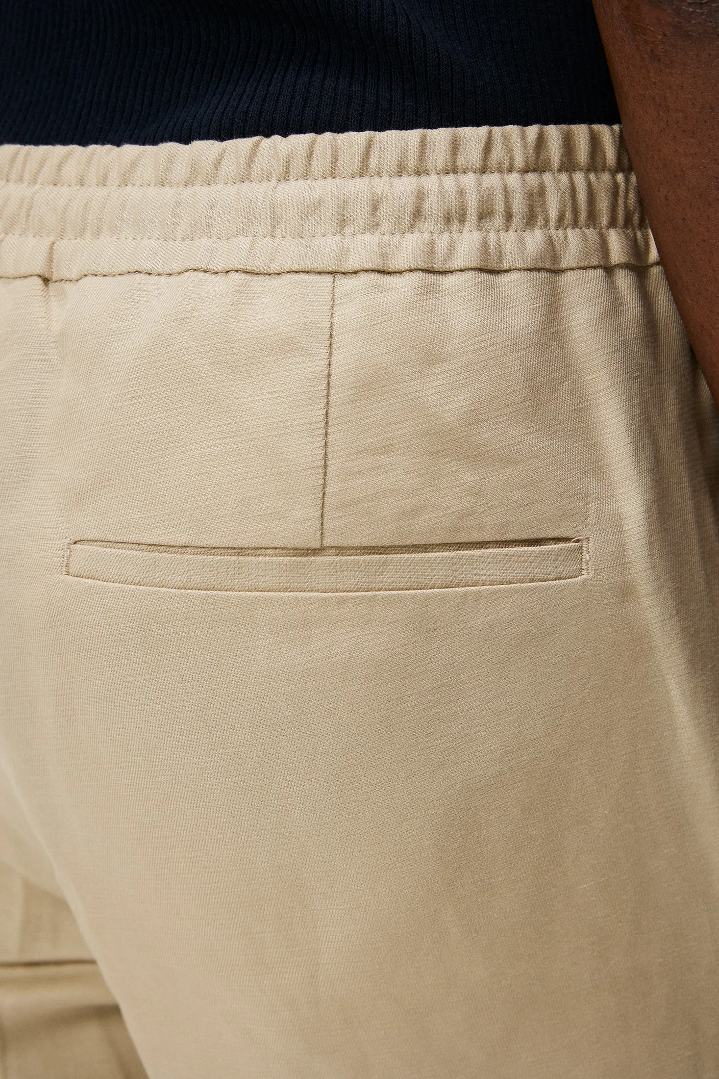 Baron Tencel Linen Pants / Safari Beige