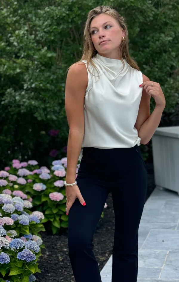 Claude Cowl Neck Top