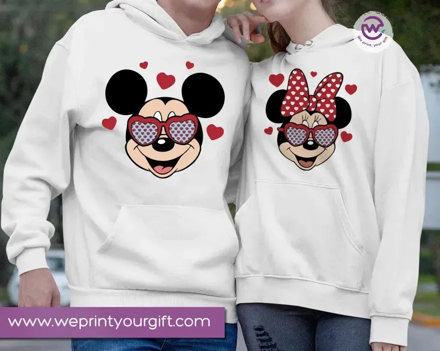 Couple Hoodie-Disney