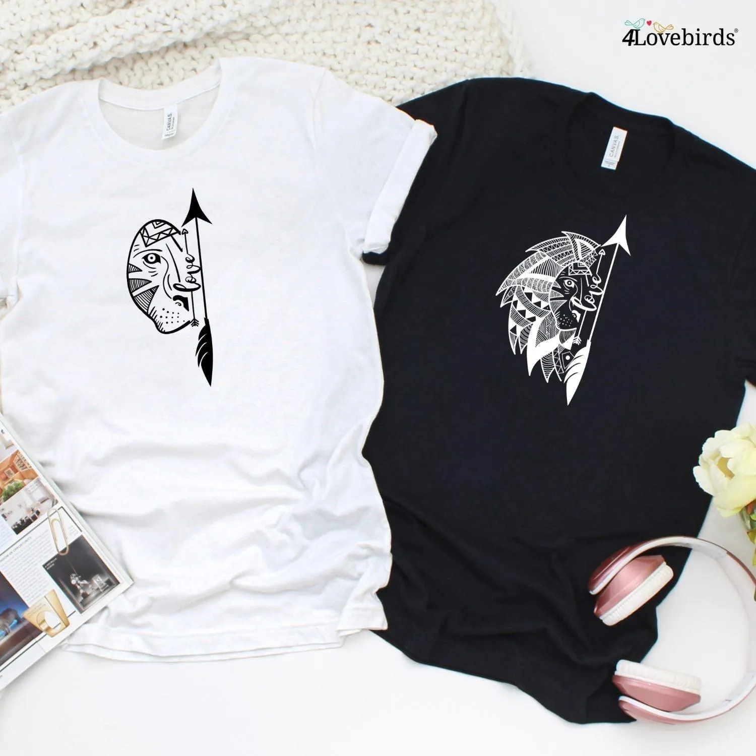 Dynamic Duo Matching Outfits: Stunning Lion & Lioness Set - The Perfect Surprise Gift!