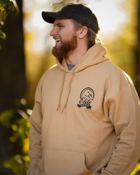 Elite Cache River Distillery Hoodie (Rice and Black)