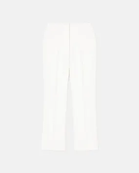 Erinna - Tailored Slim-Leg Trousers - Off White