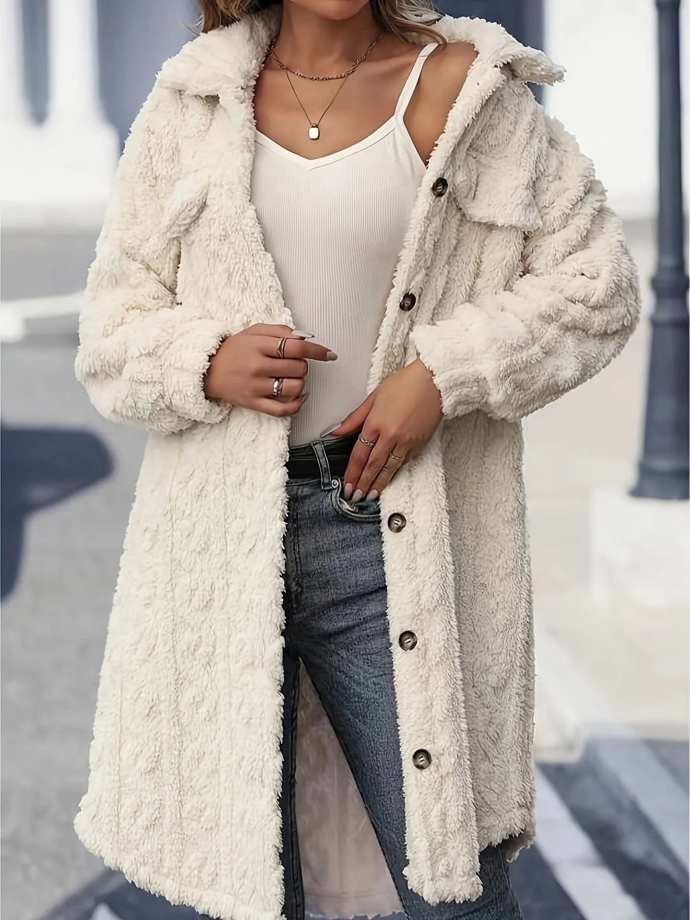 Fashion Casual Long Coat For Women