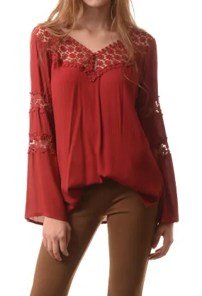 Give em' Bell Bohemian Tunic Blouse