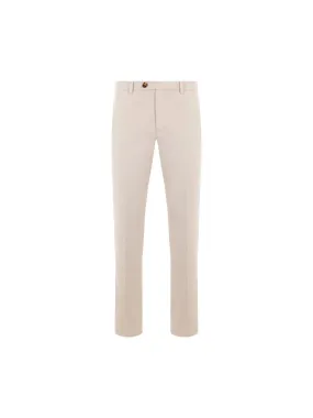 Italian-Fit Gabardine Trousers