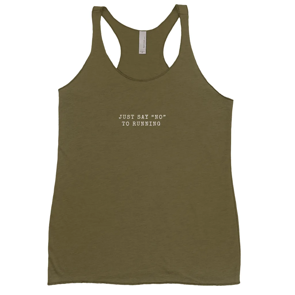 Just Say “No” to Running Tank Tops