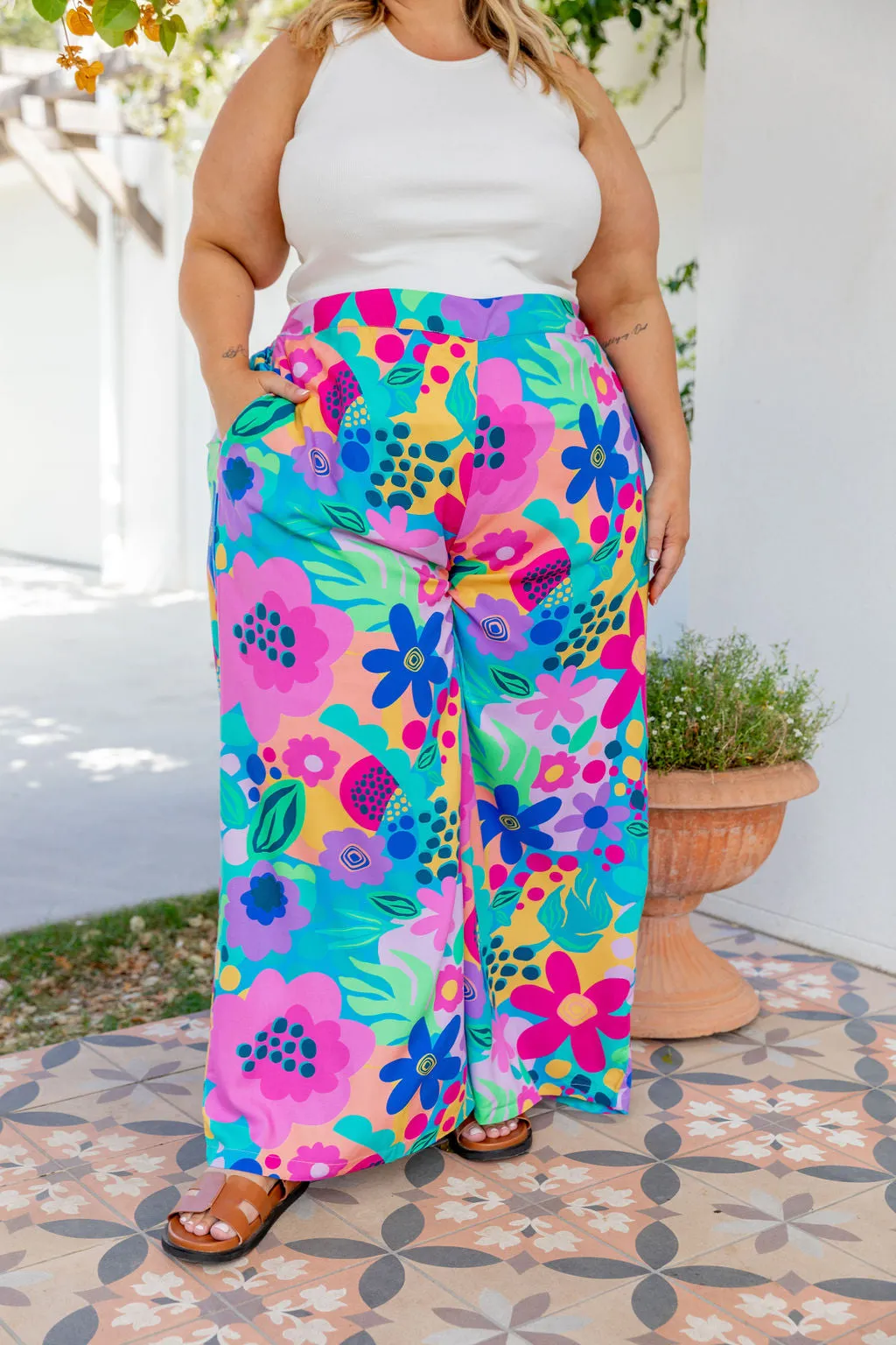 Larsa Pants in Spring Fling by Kasey Rainbow