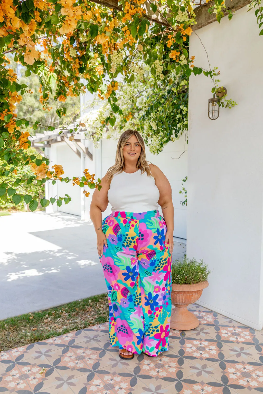 Larsa Pants in Spring Fling by Kasey Rainbow