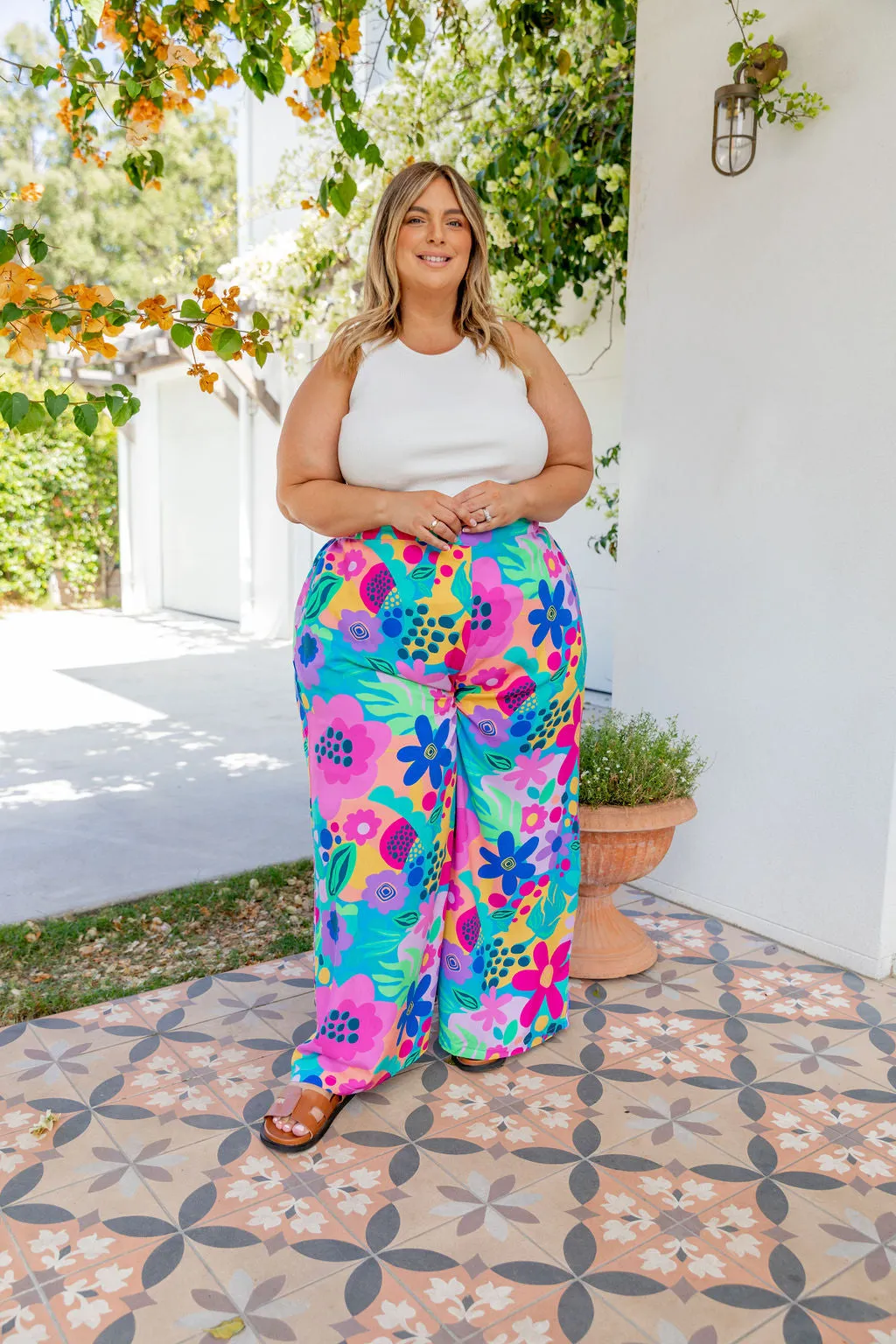 Larsa Pants in Spring Fling by Kasey Rainbow