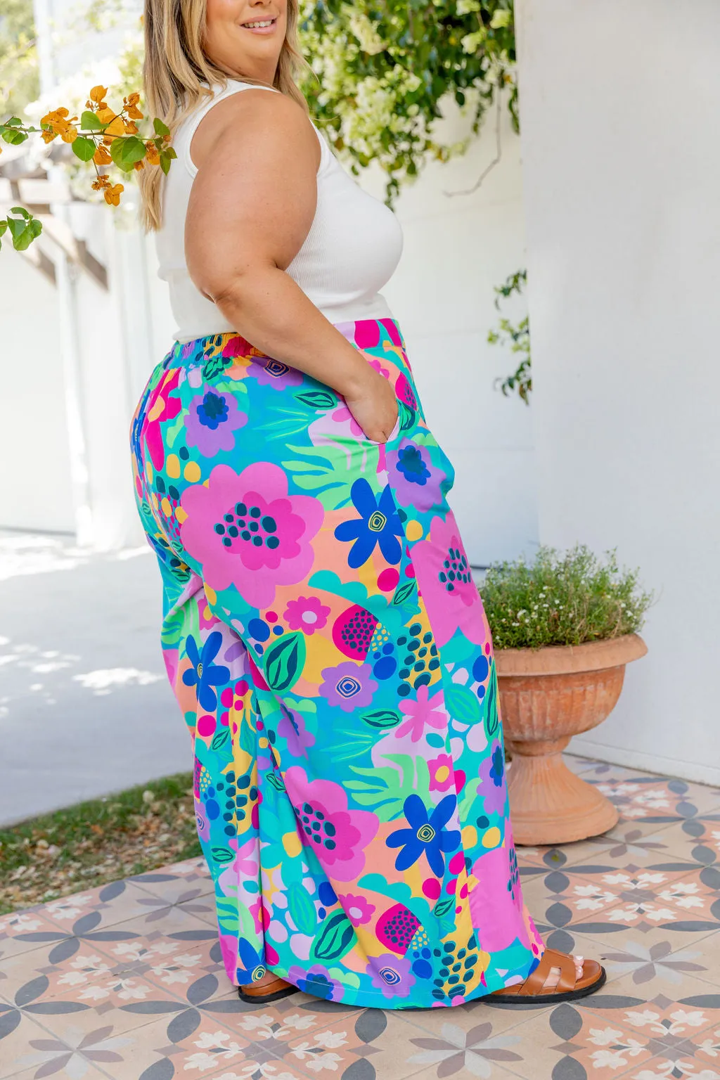 Larsa Pants in Spring Fling by Kasey Rainbow