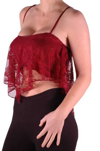 Libertine Cropped Lace  Camisole