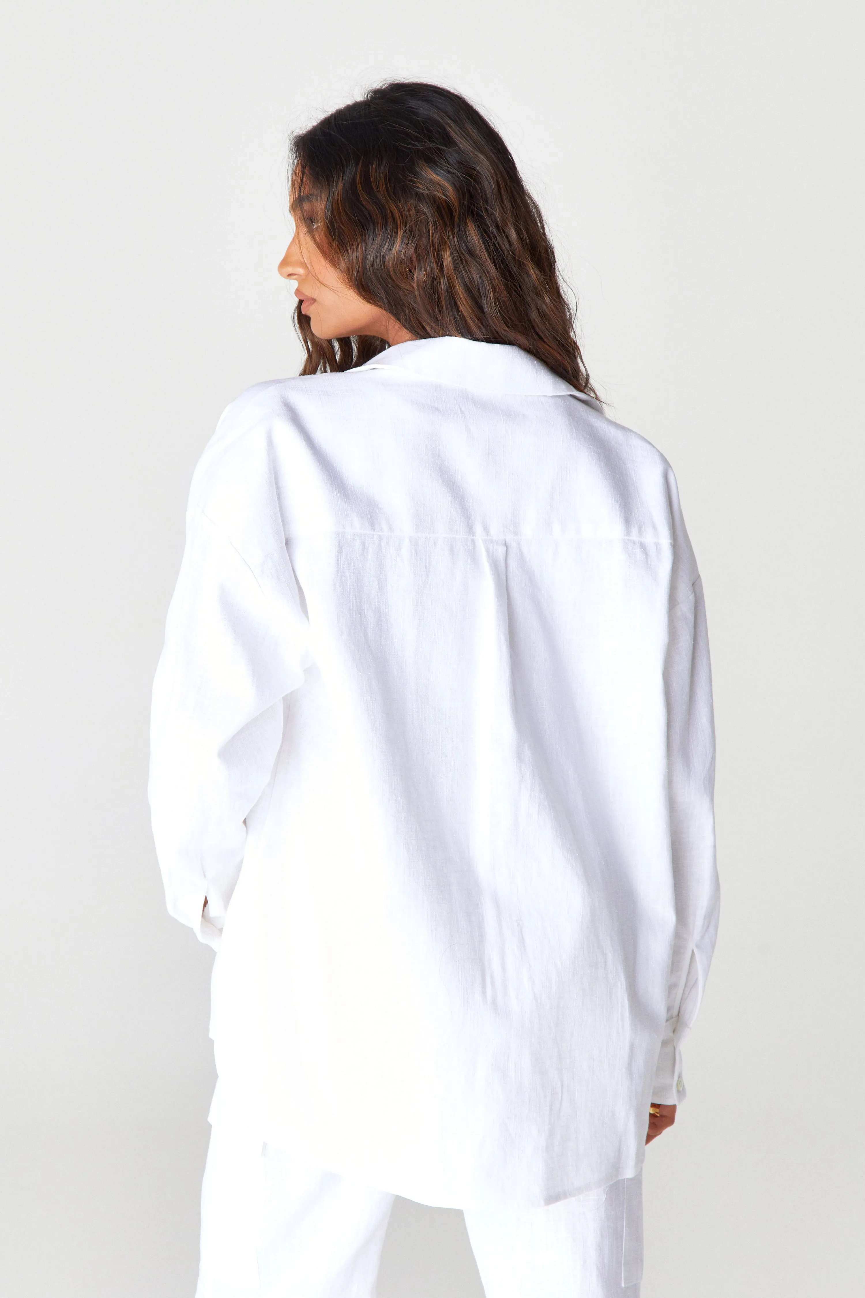 Linen Utility Shirt