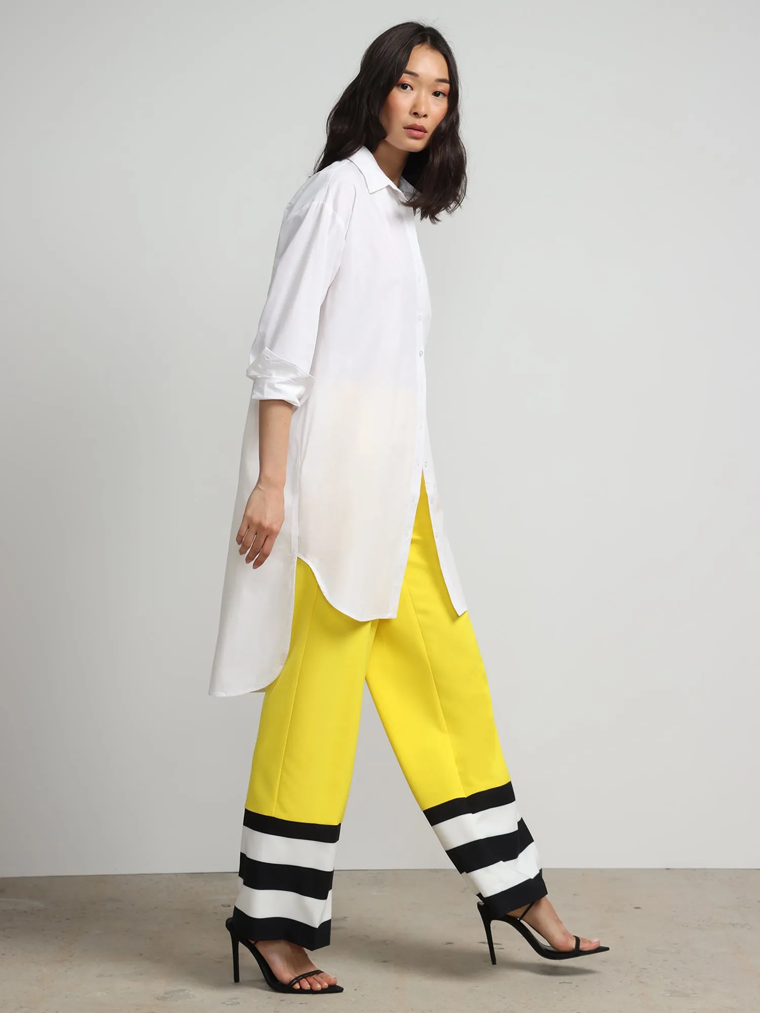 Maxi Oversized Boyfriend Poplin Shirt