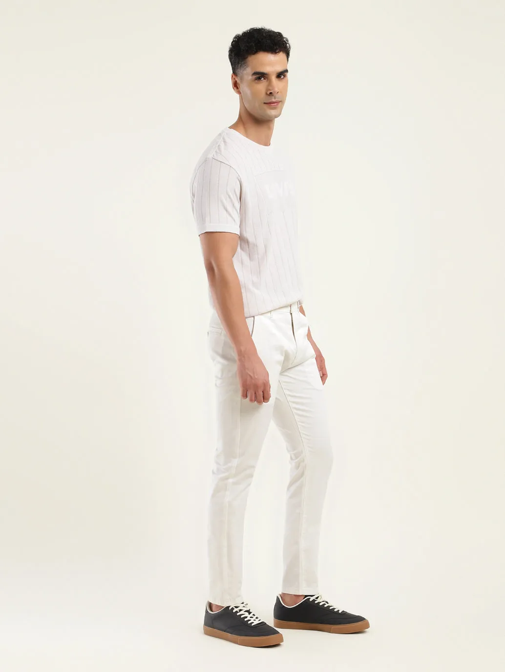 Men's 512 Slim Tapered Fit Off-White Chinos