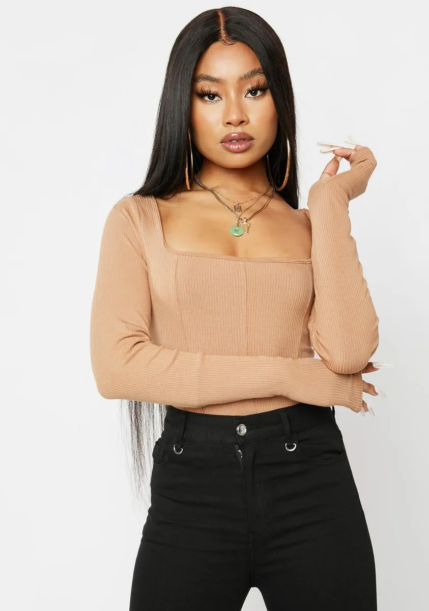 Mocha Jour Top