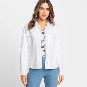 Olsen Jacket With Long Sleeves White