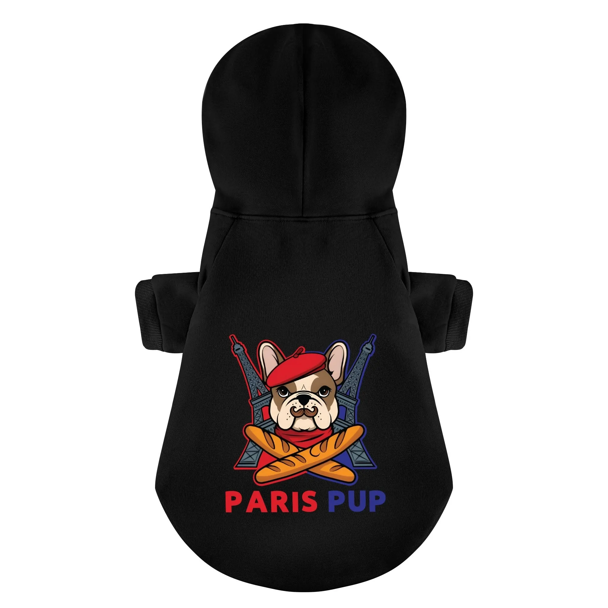 Paris Pup - Personalized French Bulldog Hoodies with Funny Quotes – Stylish, Cozy, and Premium 100% Cotton