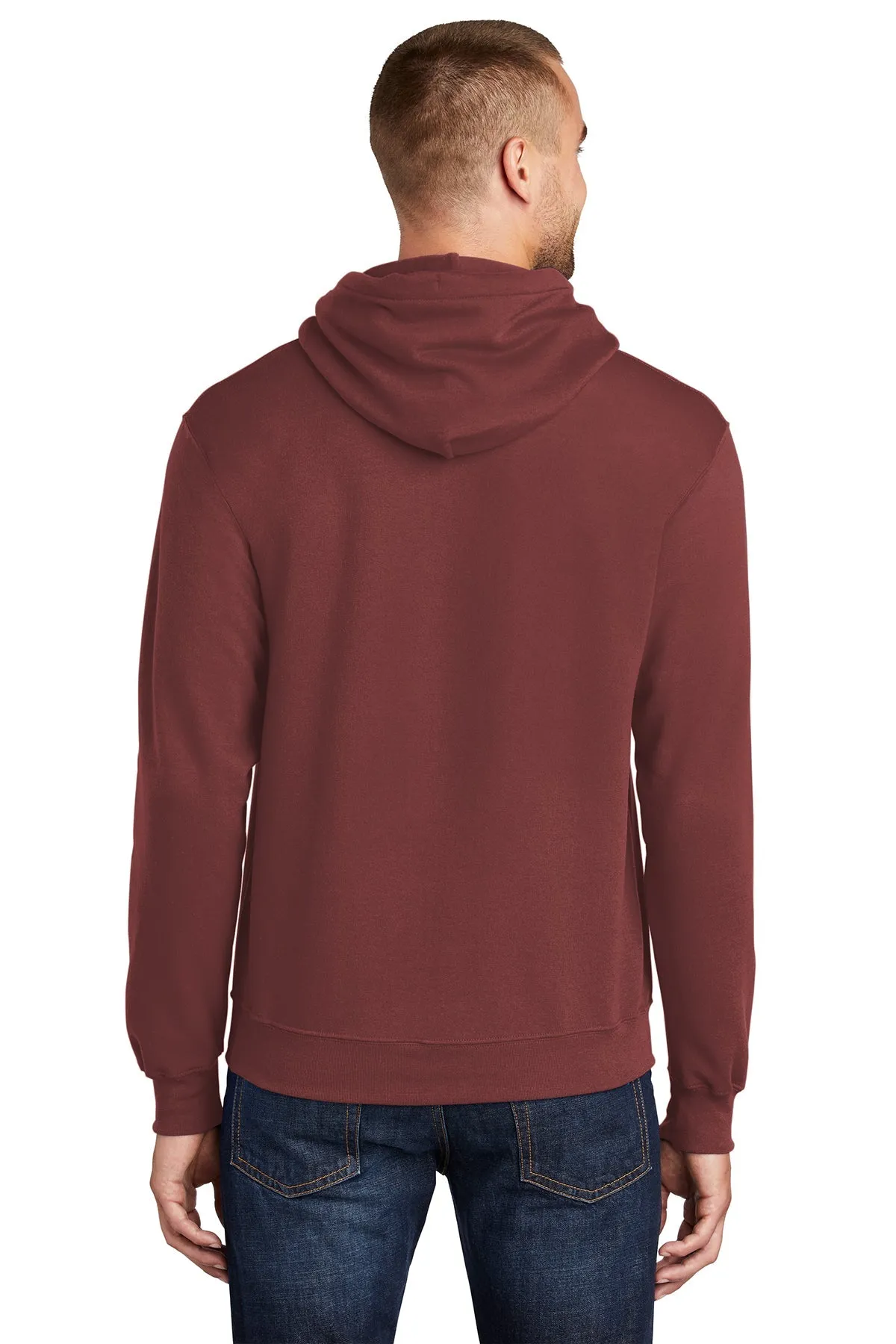 Port & Company Core Fleece Custom Hoodies, Maroon