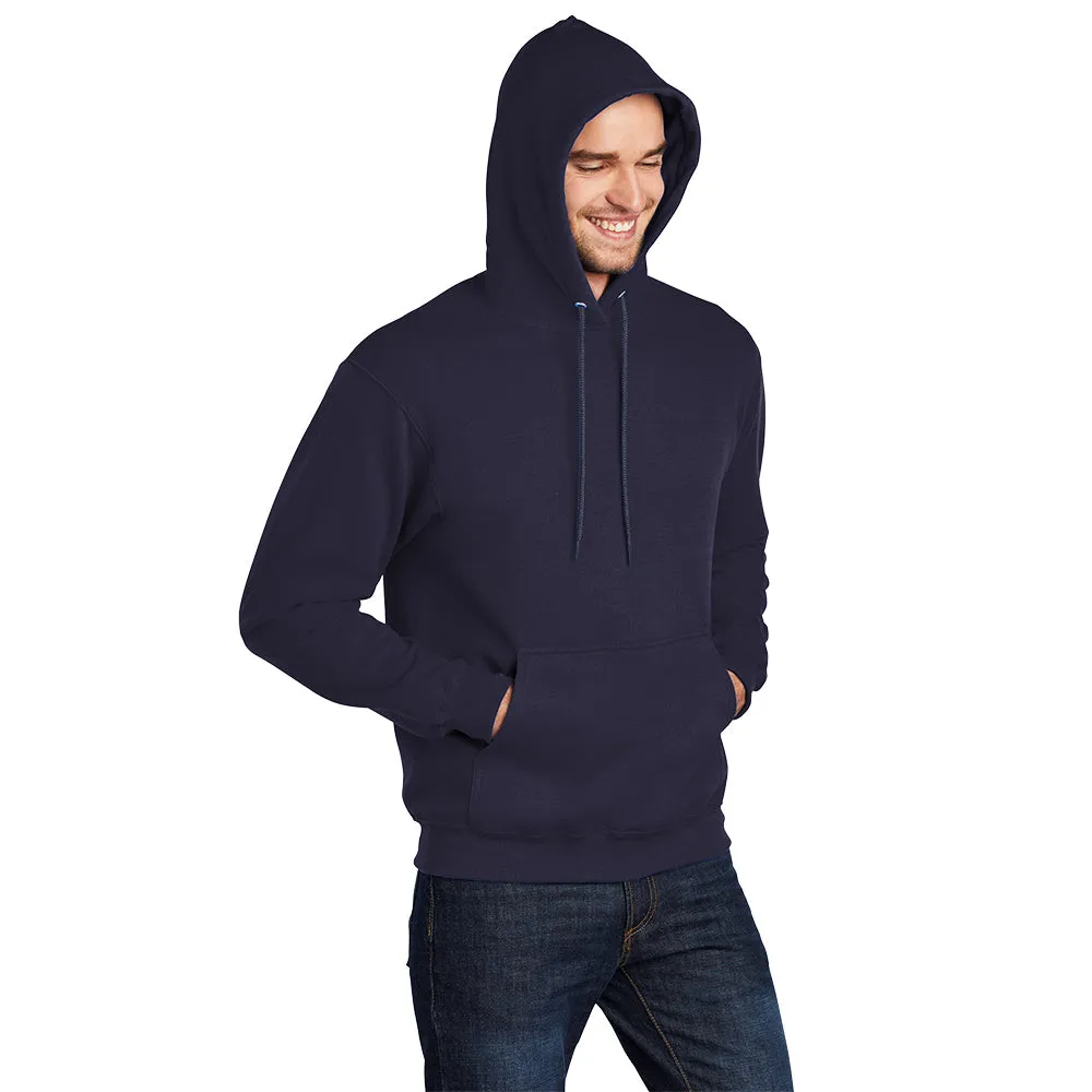 Port & Company® Core Fleece Pullover Hooded Sweatshirt - True Navy