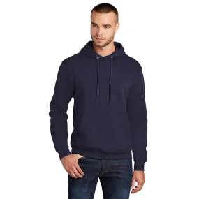 Port & Company® Core Fleece Pullover Hooded Sweatshirt - True Navy