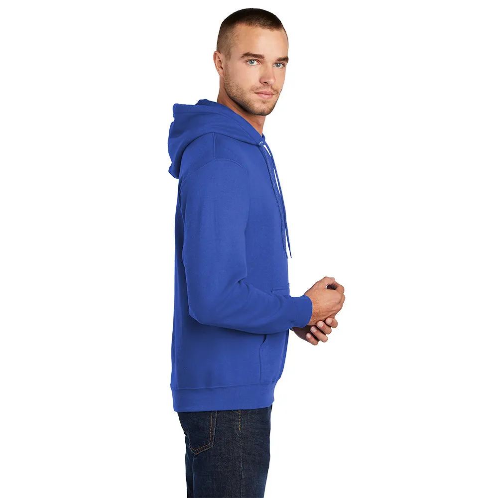 Port & Company® Core Fleece Pullover Hooded Sweatshirt - True Royal