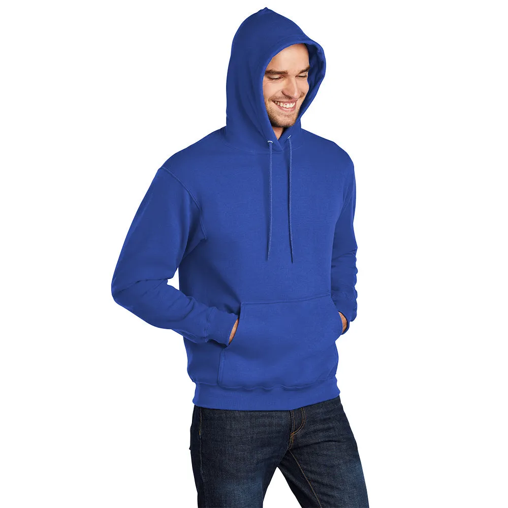 Port & Company® Core Fleece Pullover Hooded Sweatshirt - True Royal