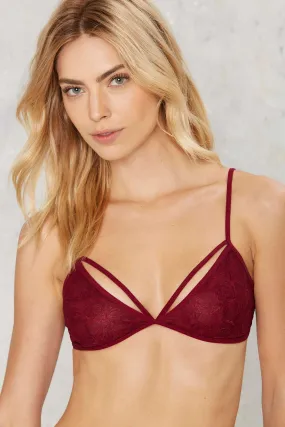 Pretty In Lace Triangle Bralette