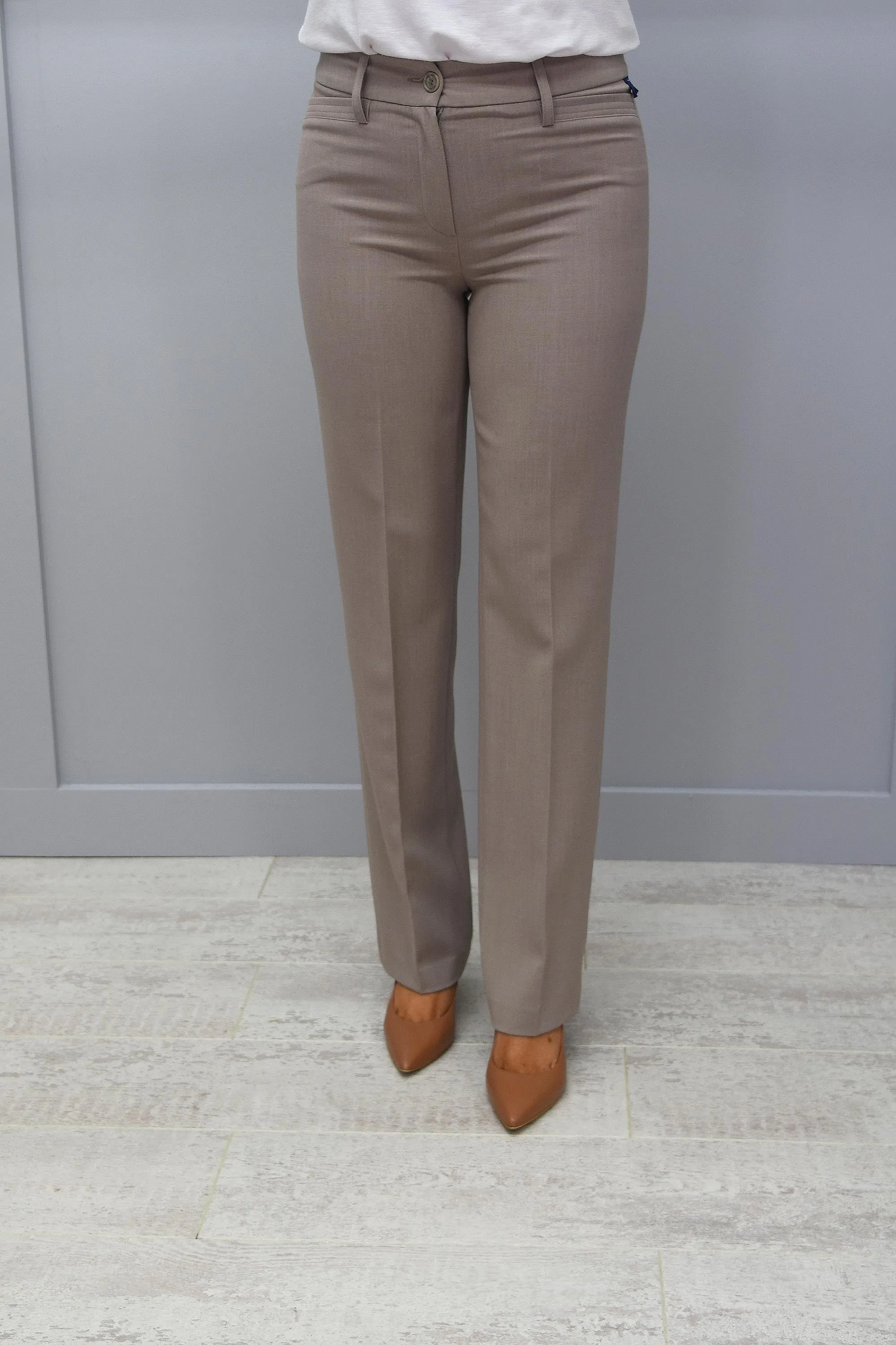 Robell Sissi Trousers Taupe 166 - 51504 5405