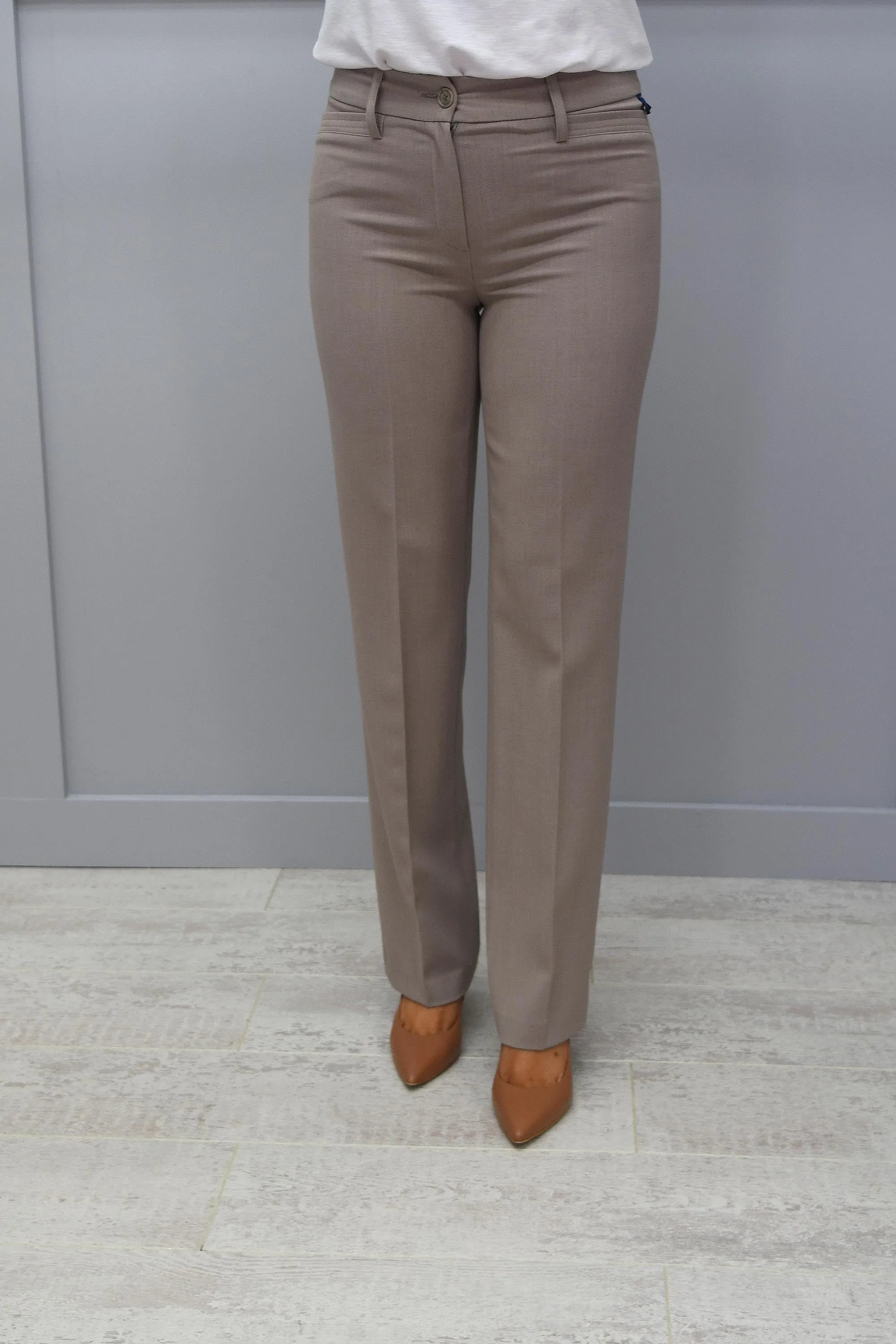 Robell Sissi Trousers Taupe 166 - 51504 5405