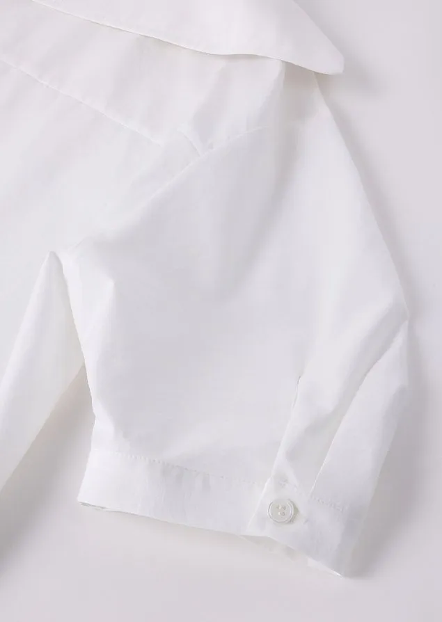 SAILOR COLLAR SHEER SHIRT