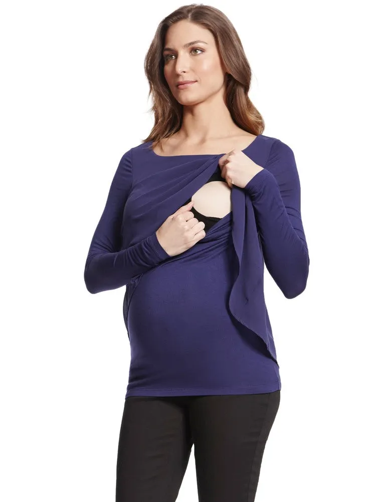 Seraphine Kathleen Twighlight Maternity Nursing Top