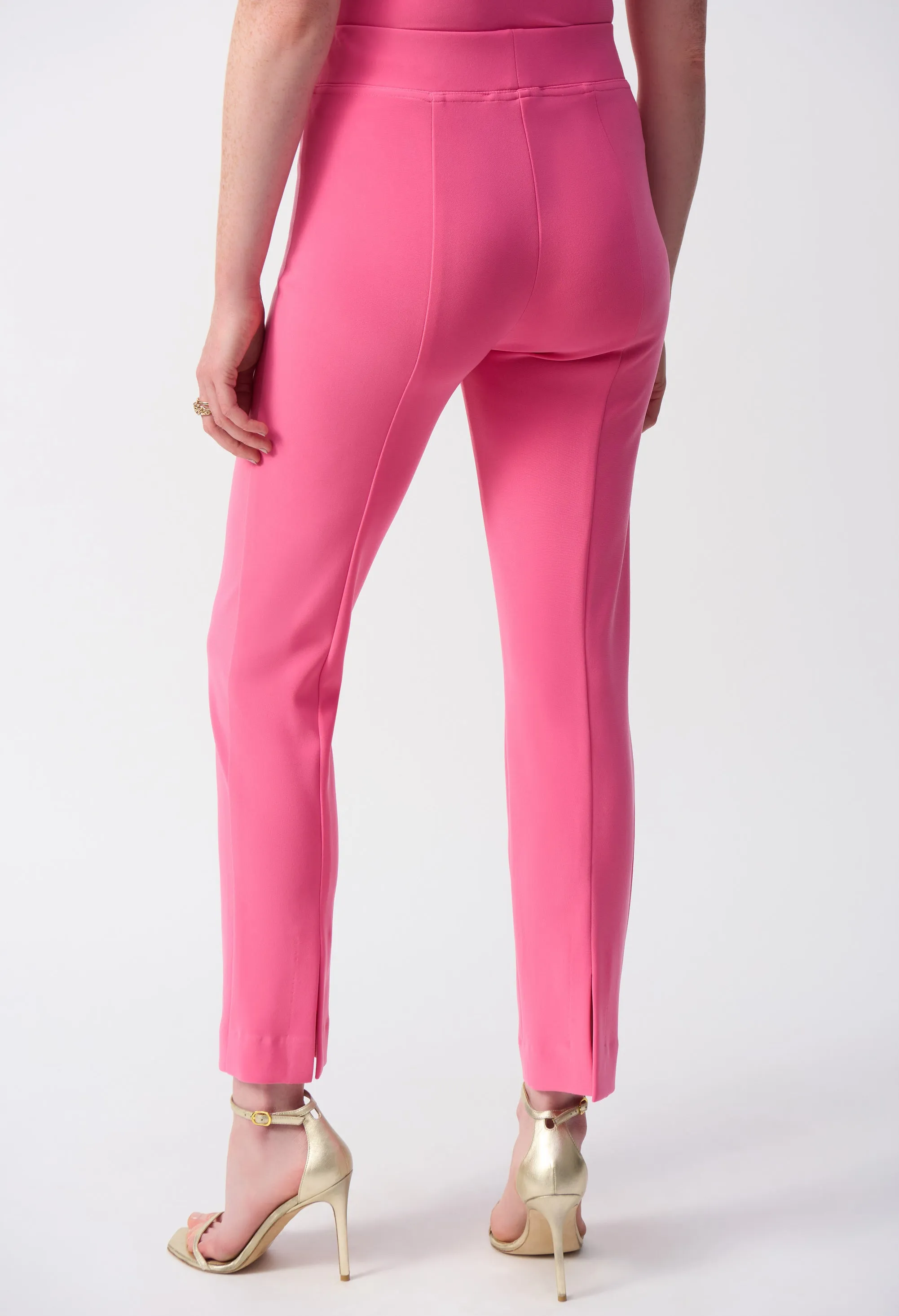 Slim Mid-rise Trousers