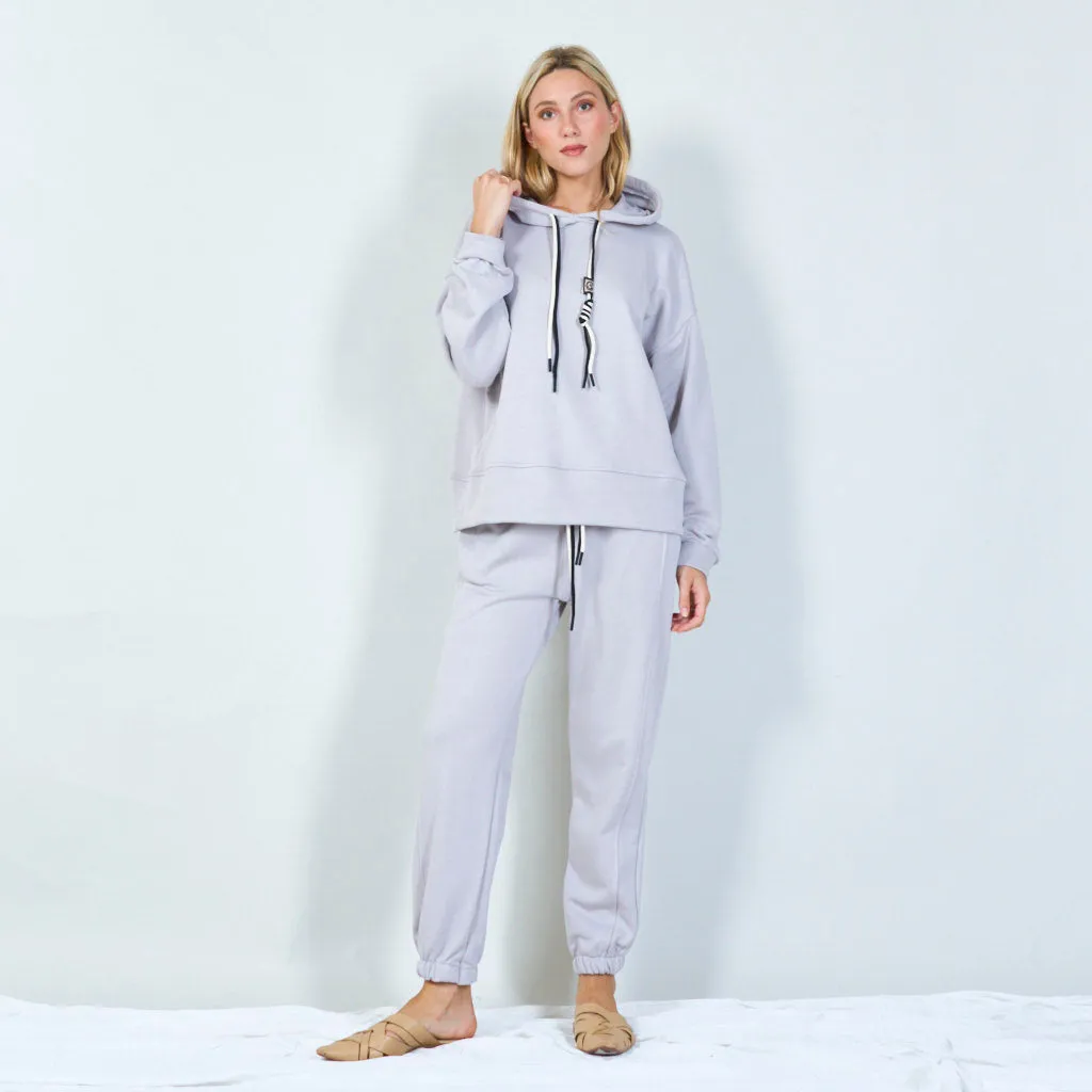 Stylish hoodie and jogger set wholesale