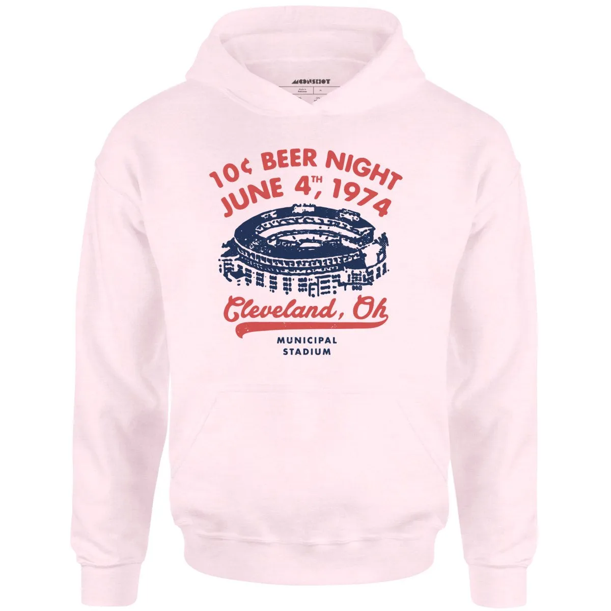 Ten Cent Beer Night - Cleveland Ohio - Unisex Hoodie