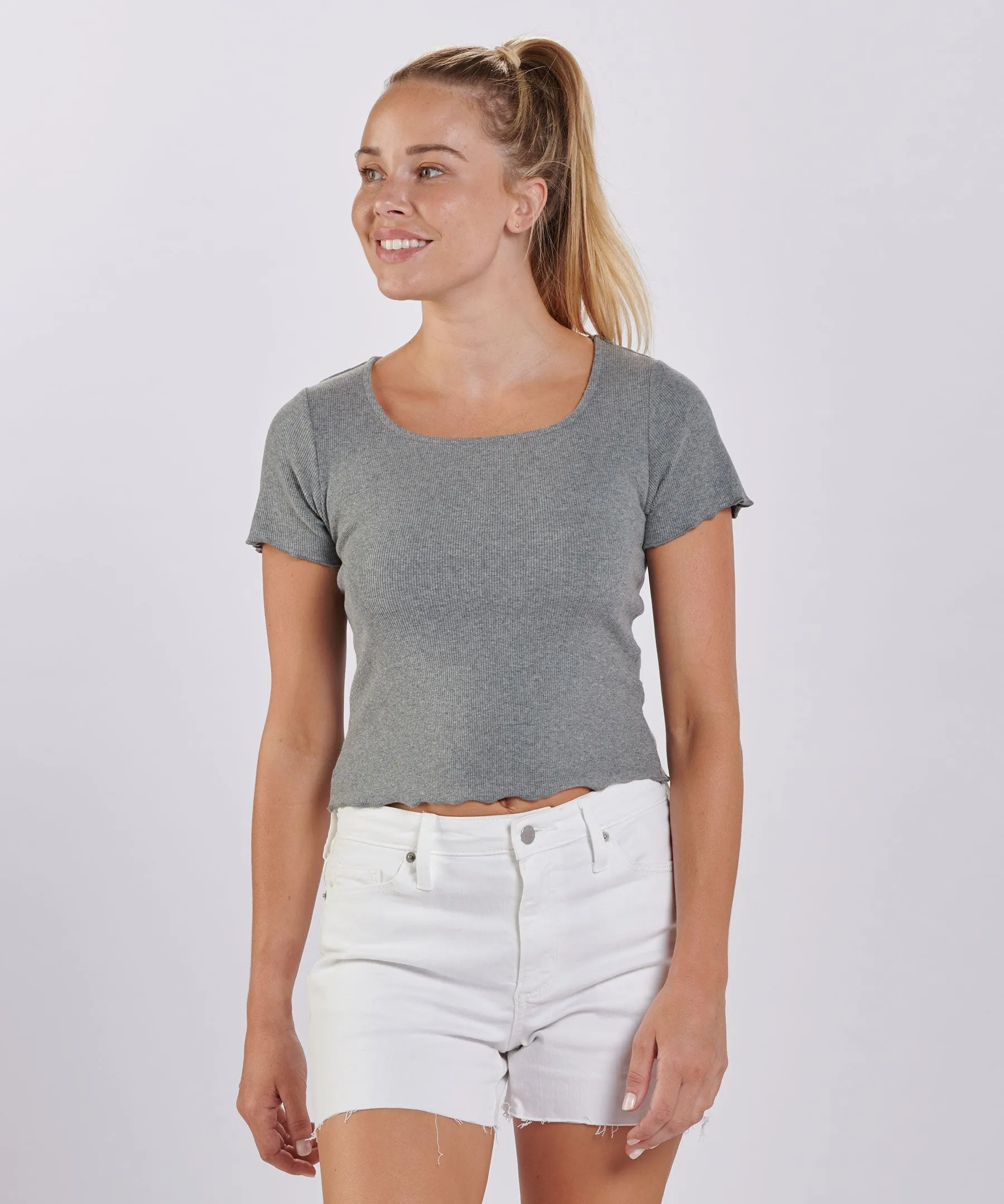 Women's Baby Rib Top