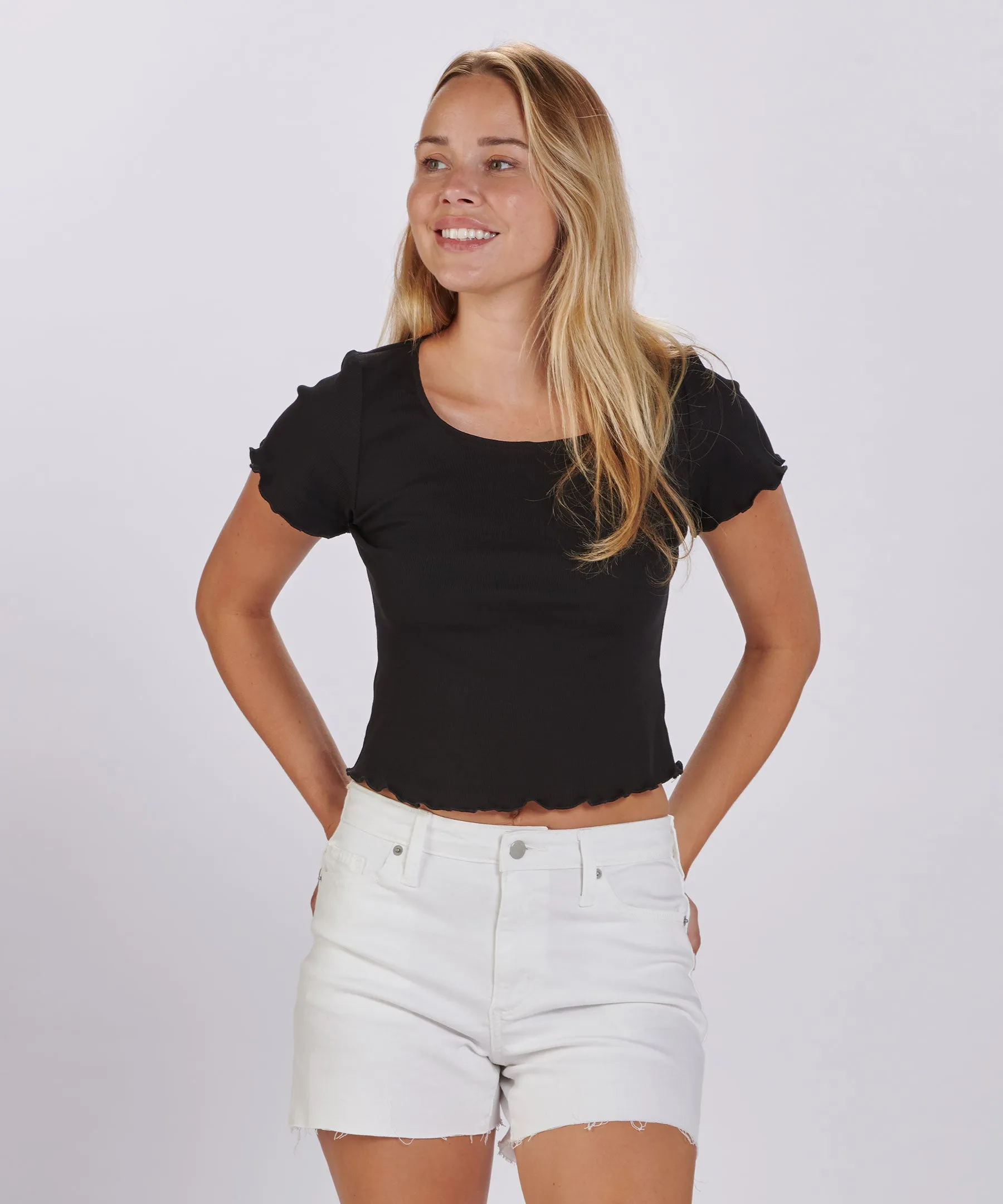 Women's Baby Rib Top