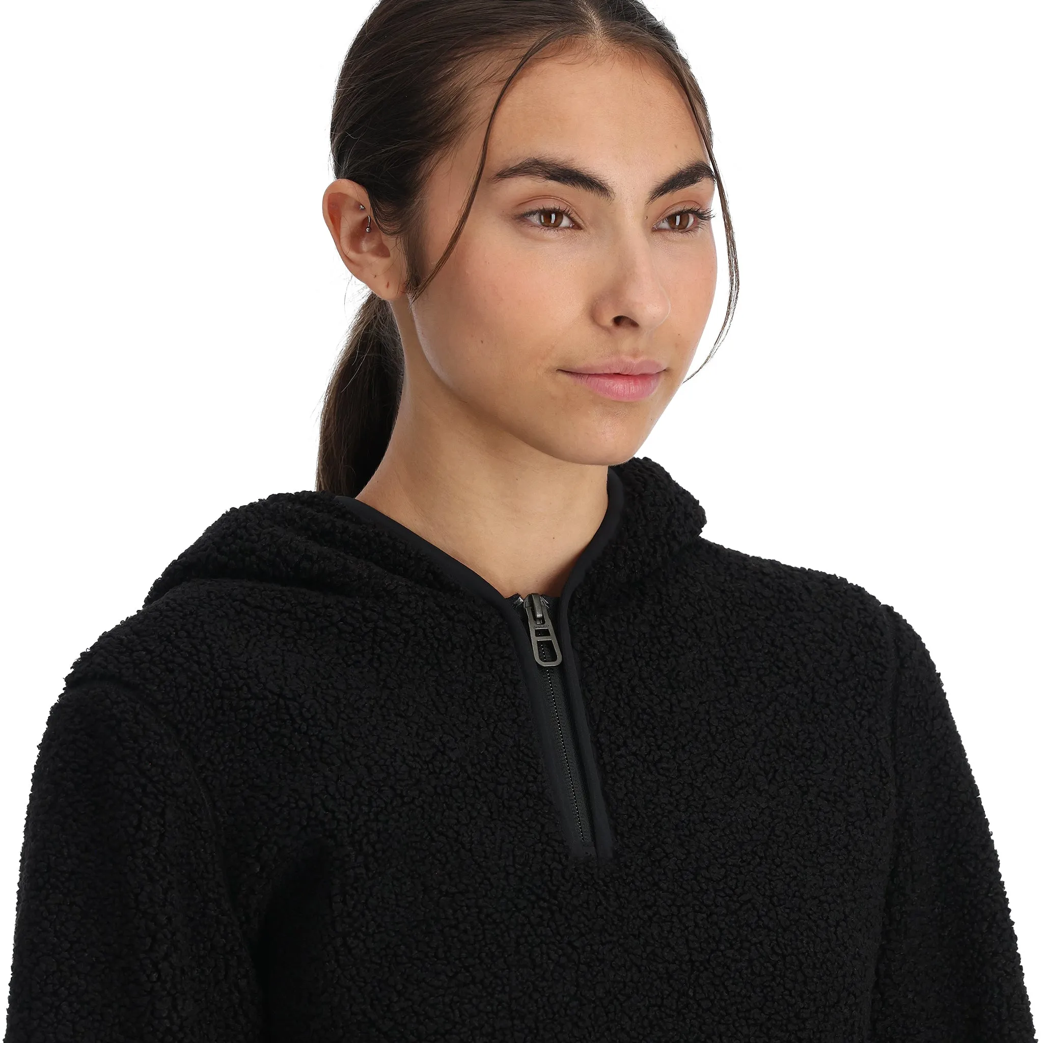 Womens Cloud Fleece - Black