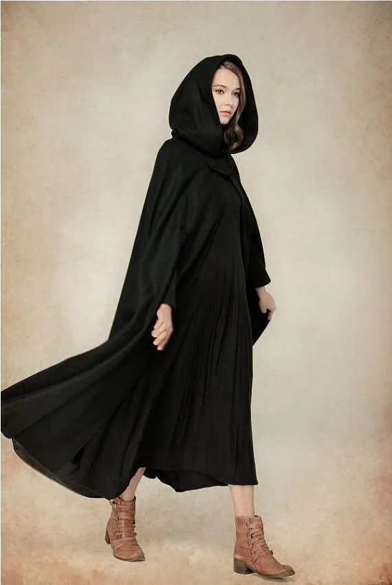 Women's Popular Versatile Lengthened Cape Shawl Coats